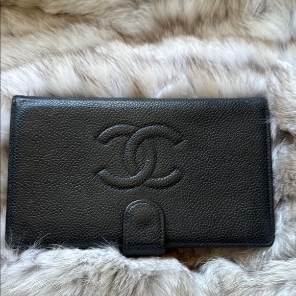 Chanel Black Leather Wallet - Picture 1 of 17